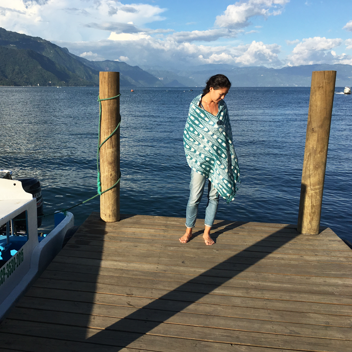 Rebozo del Lago: Indigo