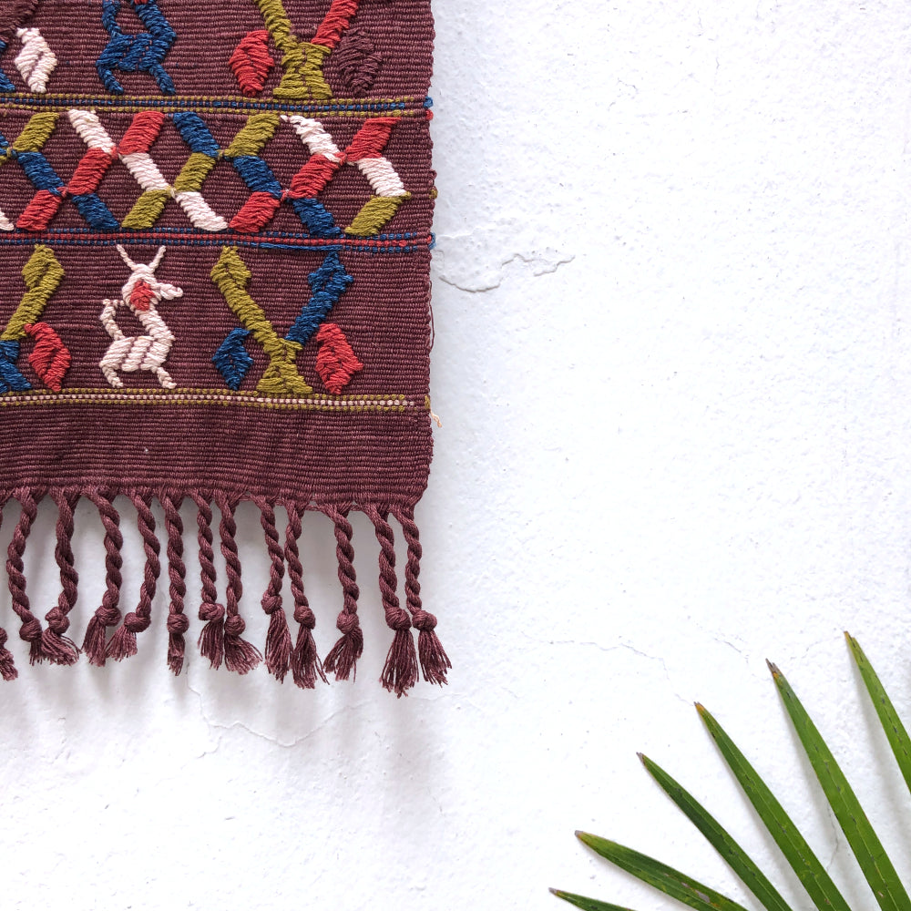 Cotzal Nook Piece: Naturally-dyed 2