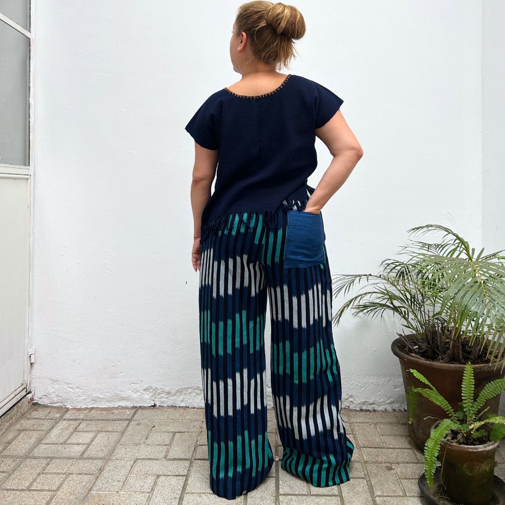 Trousers: Indigo Dreams (L)