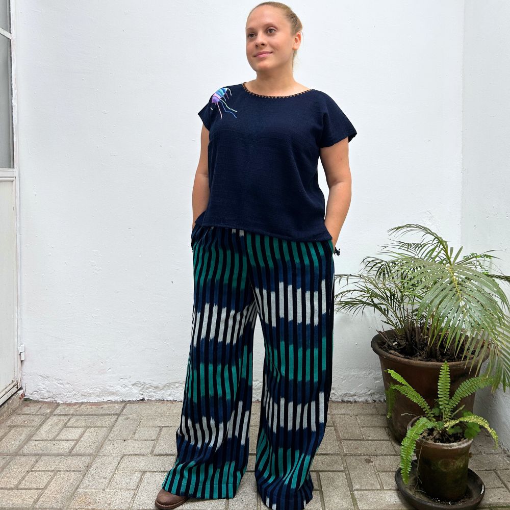 Trousers: Indigo Dreams (L)