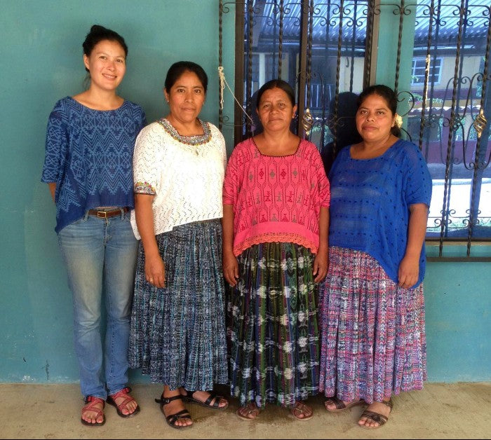 Clouds of Cobán Dress: Cochineal & Coconut (M)