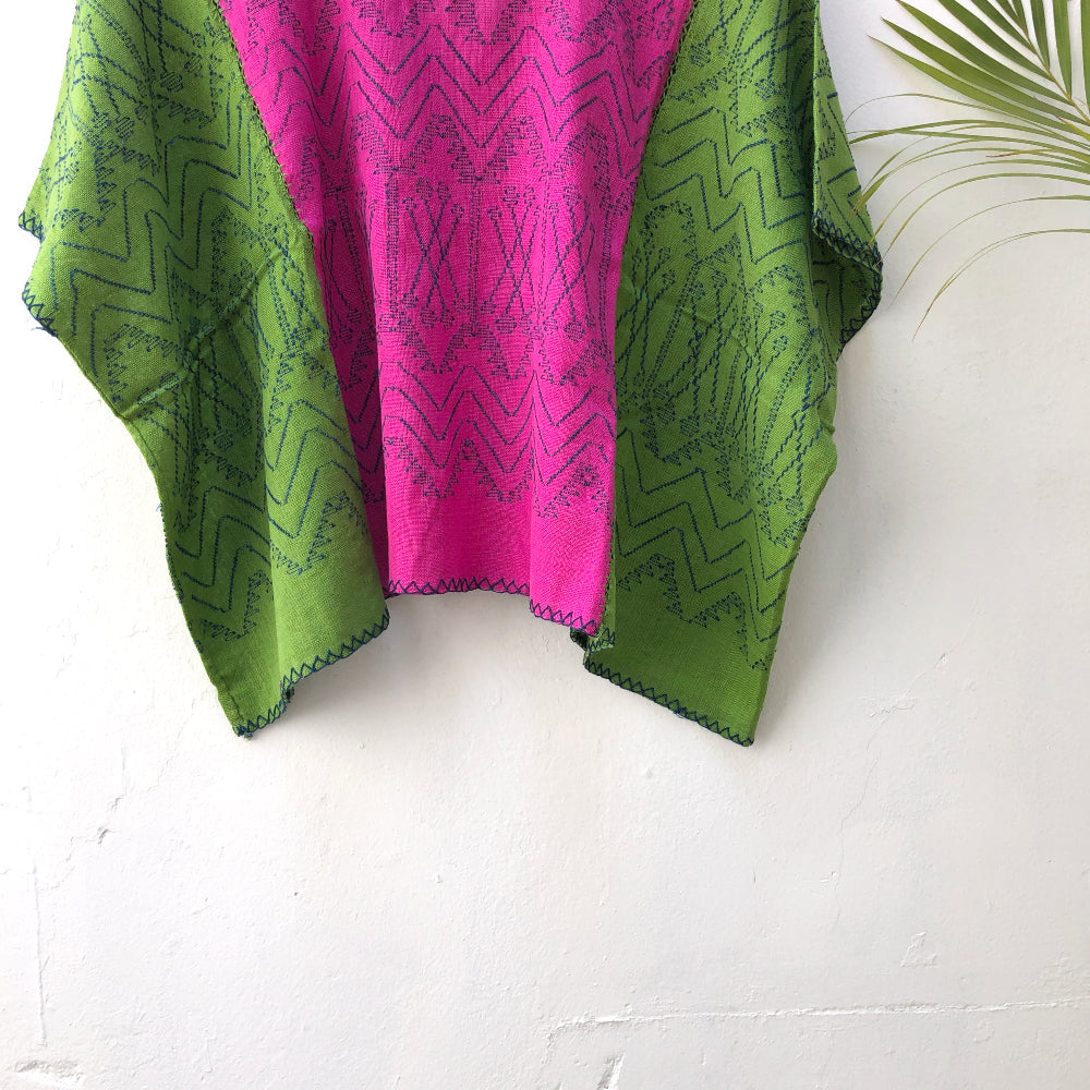 Two-toned Clouds of Cobán in Cochineal + Chipilín (S/M)