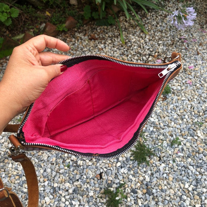 Crossbody Zipper Clutch 8