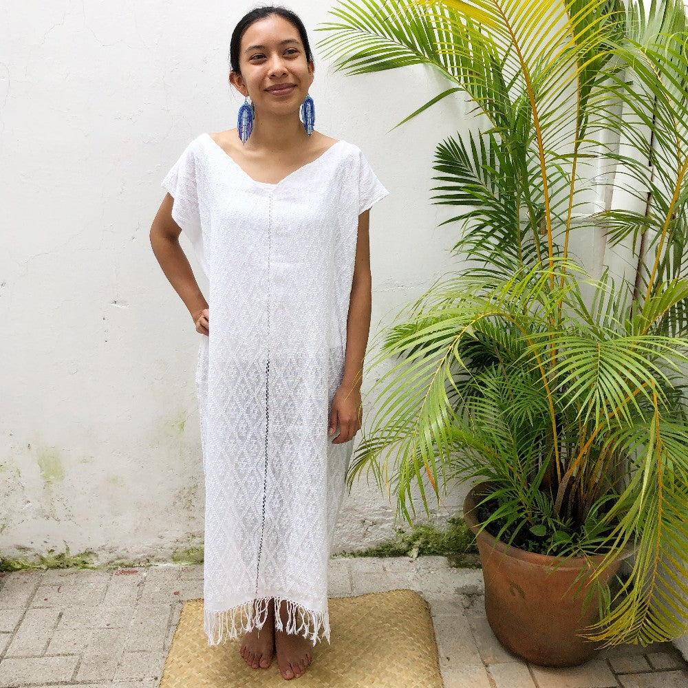 Picbil Dress in White