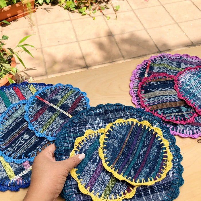 Set of Doilies - one large and two coasters
