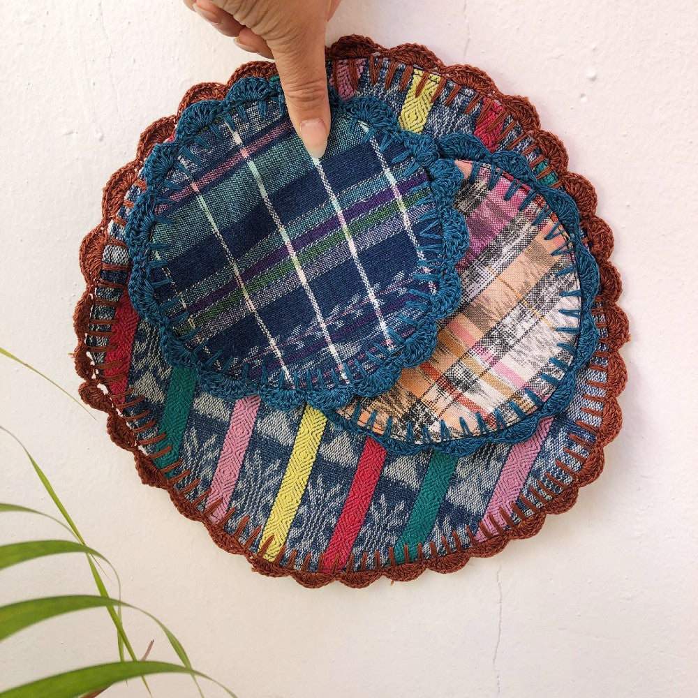 Set of Doilies - one large and two coasters