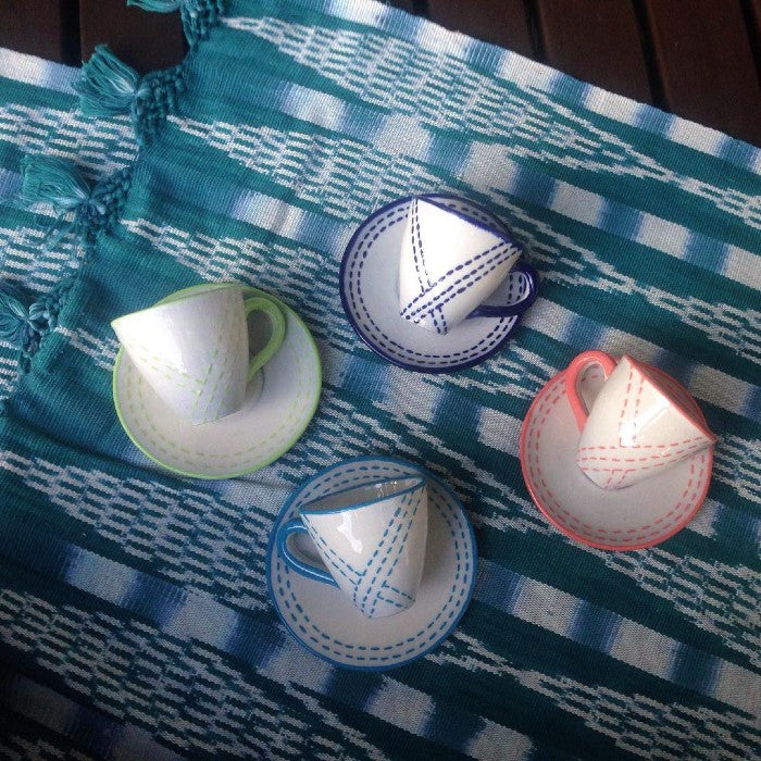 Espresso Set / Running Stitches