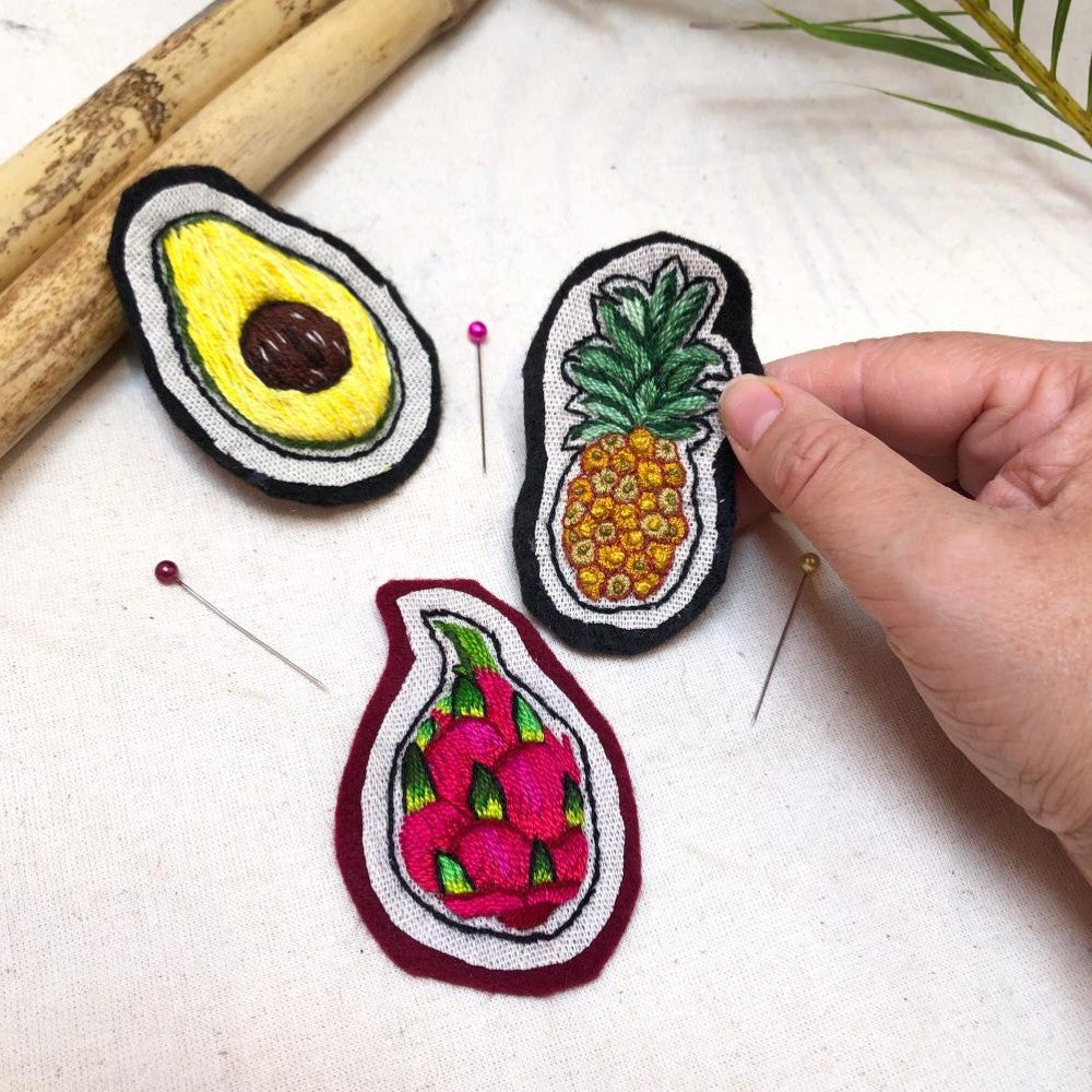 Fruit Patches (Set of 3)