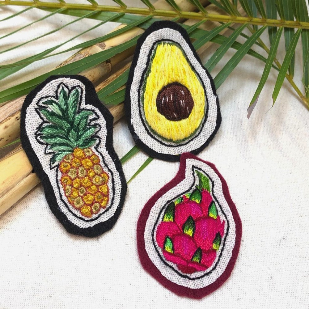Fruit Patches (Set of 3)