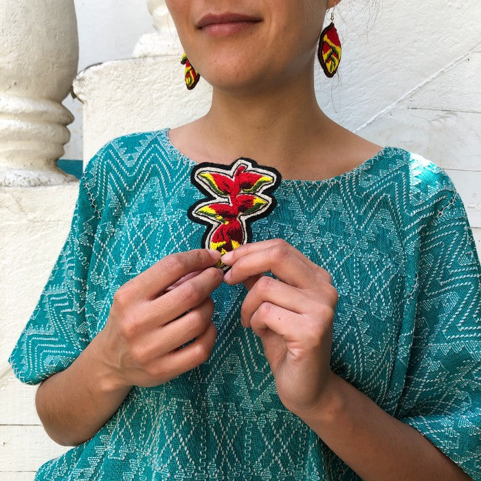 Heliconia Earrings