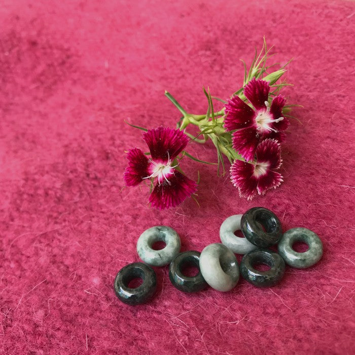 Jade Donut Bead
