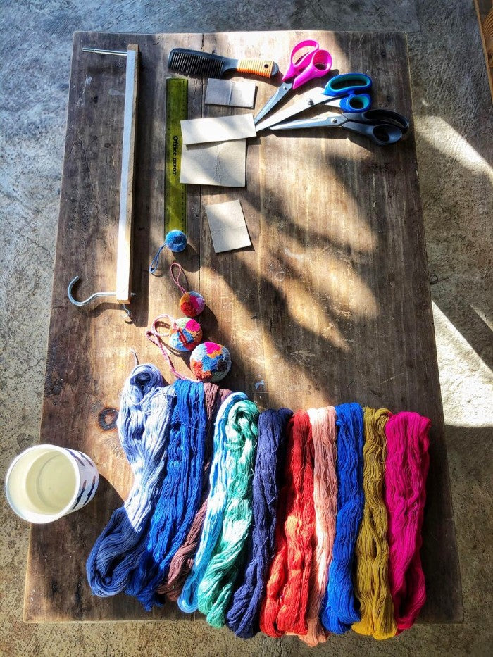 Chajul-style Pompoms with Chato / TBD