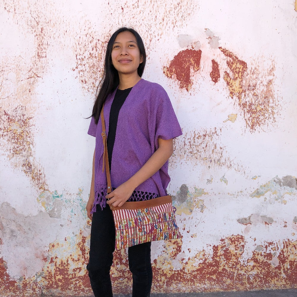 Summer Cardigan in Logwood (S)