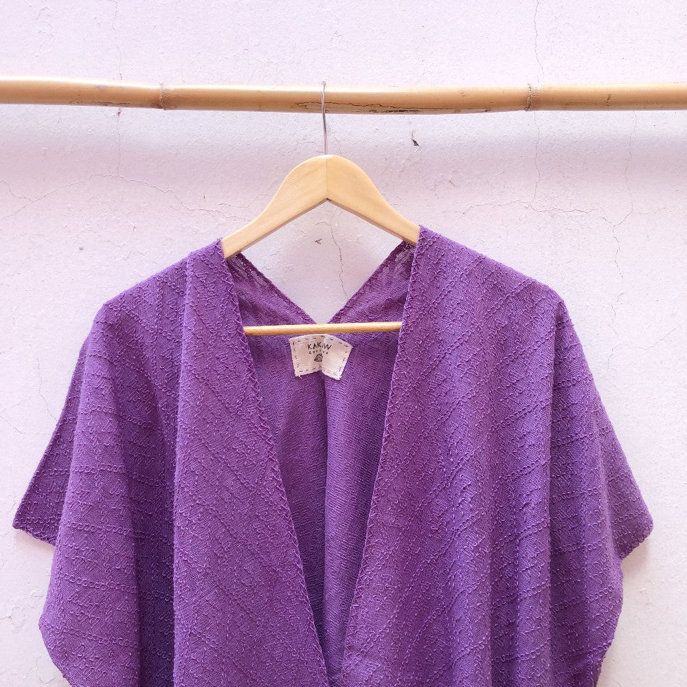 Summer Cardigan in Logwood (S)