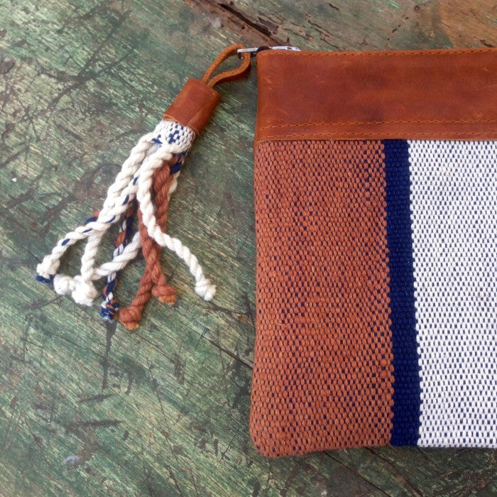 Handspun Cotton Clutch 1