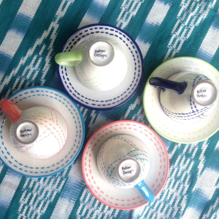 Espresso Set / Running Stitches