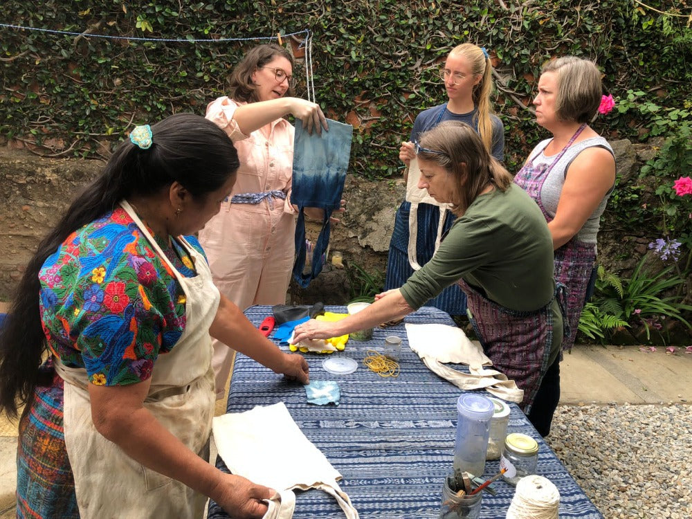 Private Class: Indigo-dyeing with Abigail / Paused