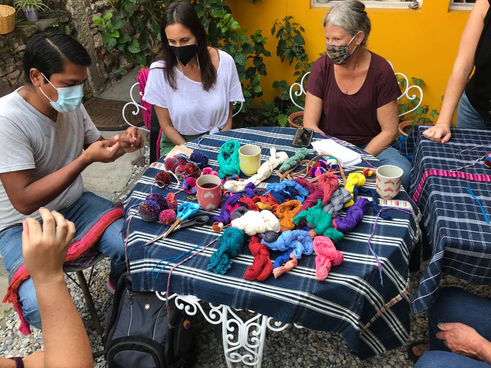 Small group Chajul-style Pompoms with Chato / TBD