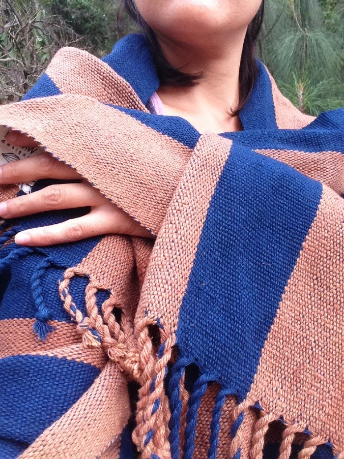 Handspun Cotton Rebozo 2