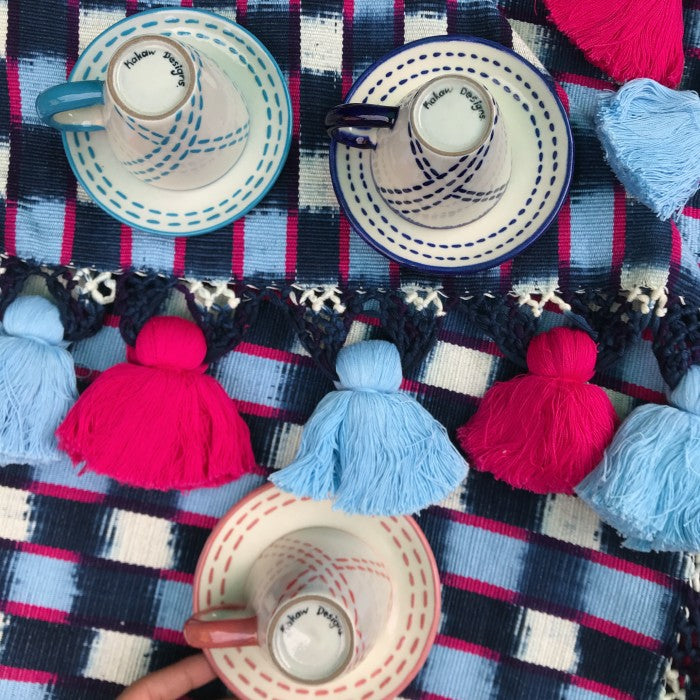 Espresso Set / Running Stitches