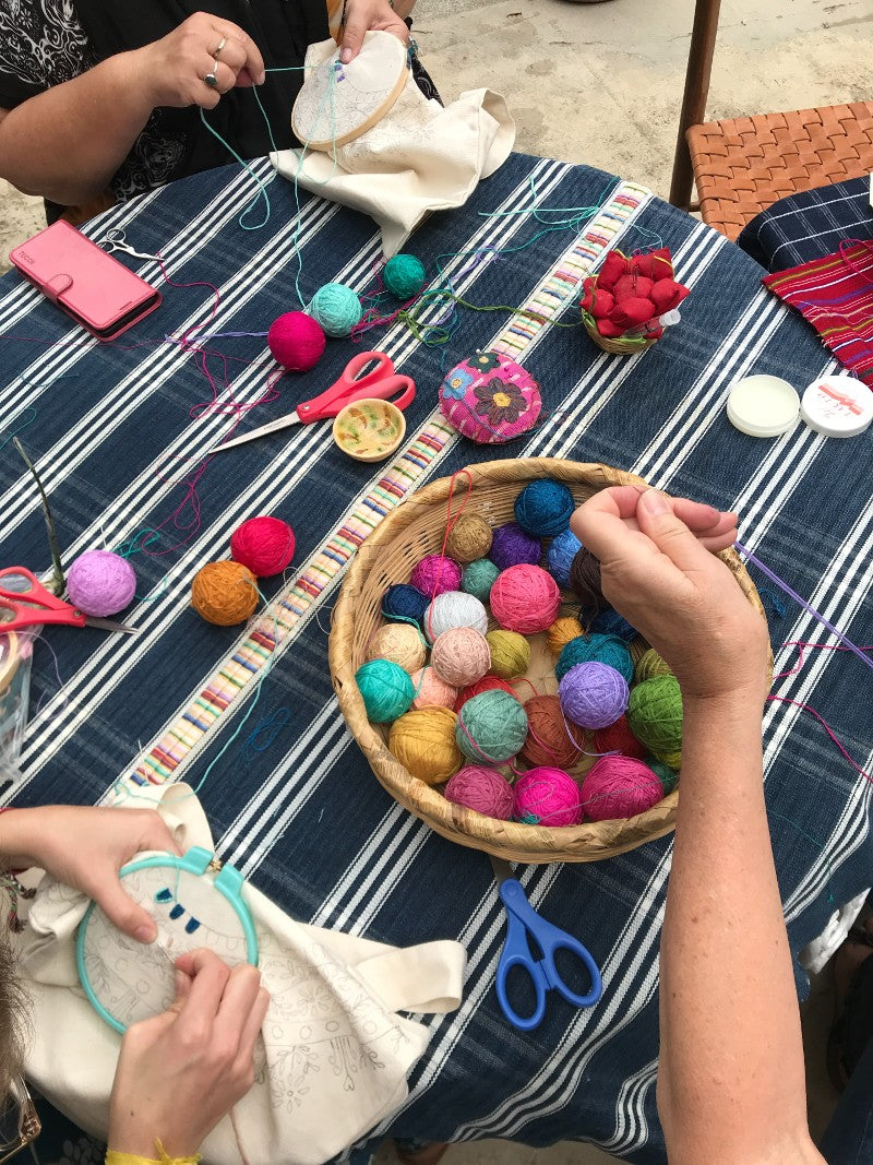 Private Class: Traditional Tote Embroidery with Claribel