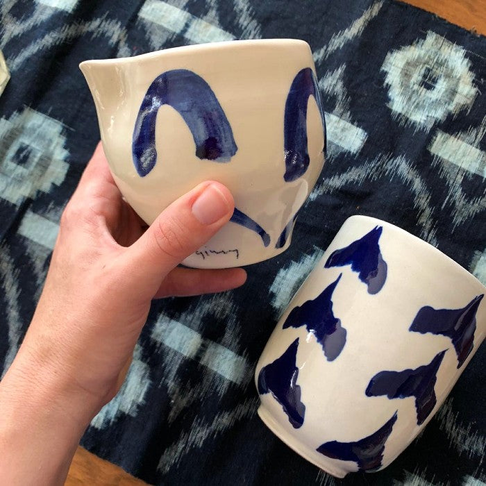 Ikat Ceramic Tumbler (L)