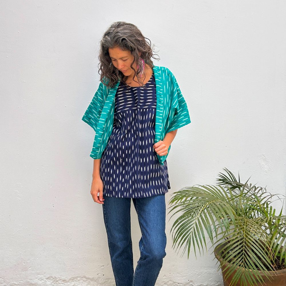 Smock Top: Stars in the Sky