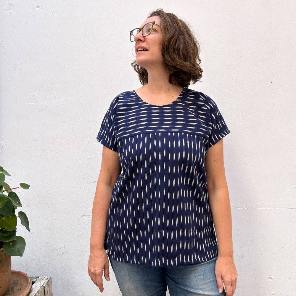 Smock Top: Stars in the Sky