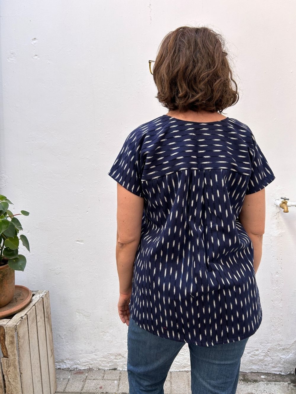 Smock Top: Stars in the Sky
