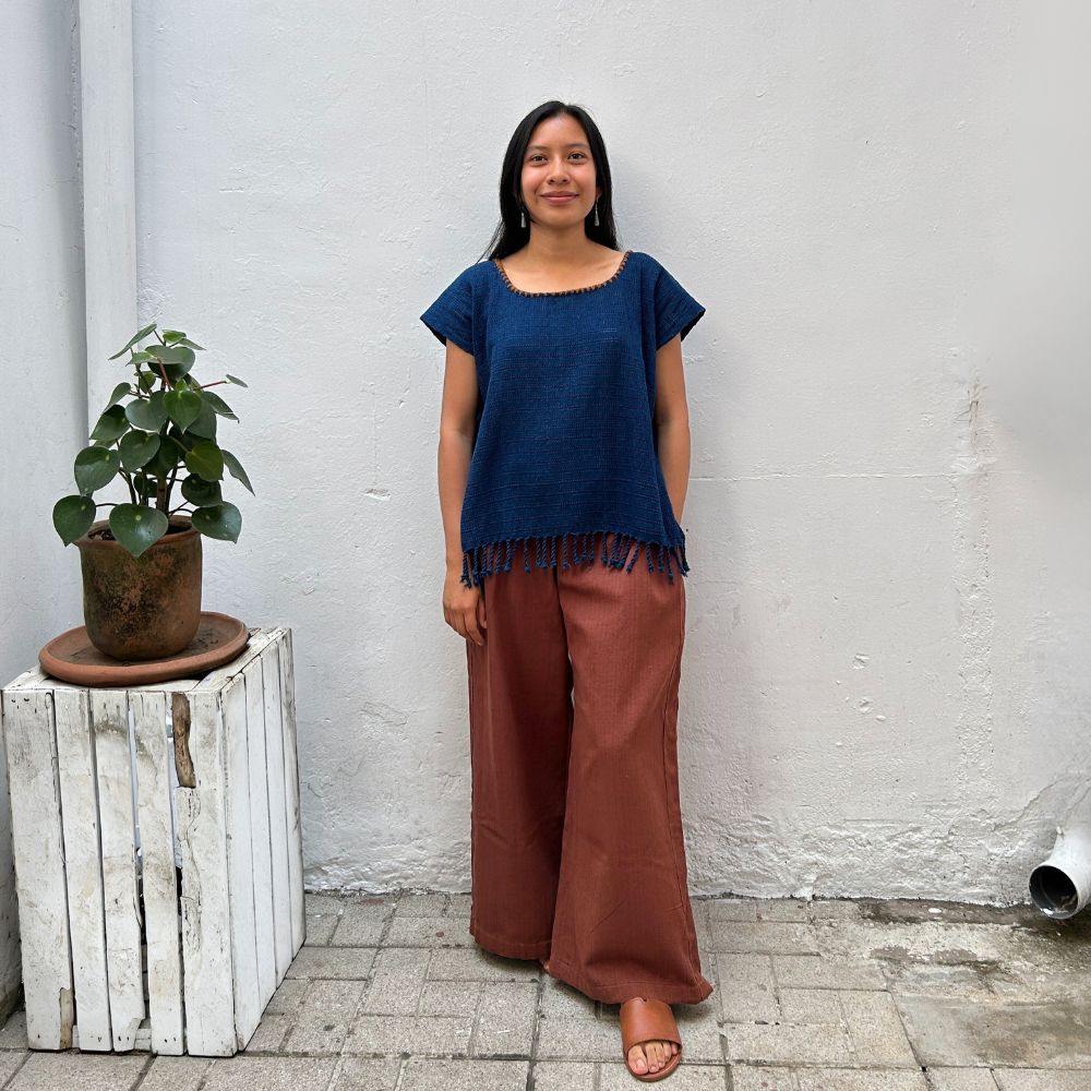 Trousers: Coffee + Indigo (L)