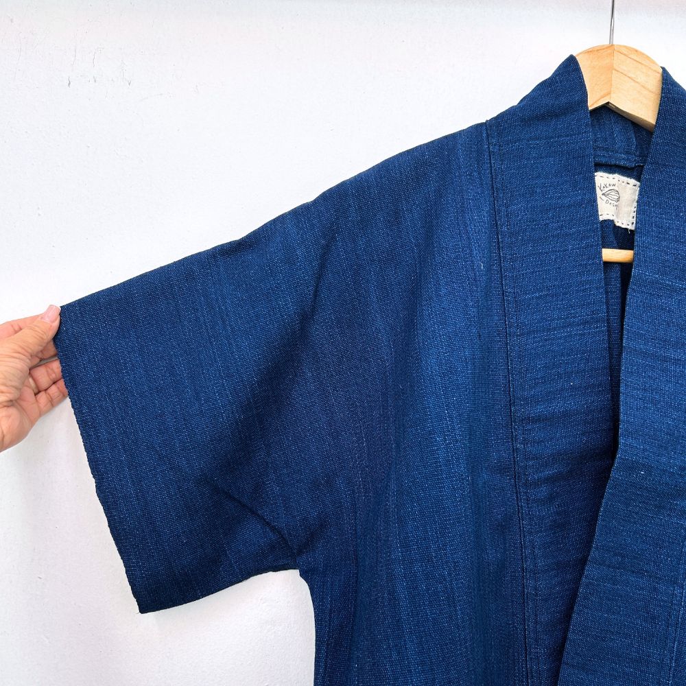 The Aiko Cropped Jacket: Indigo 2