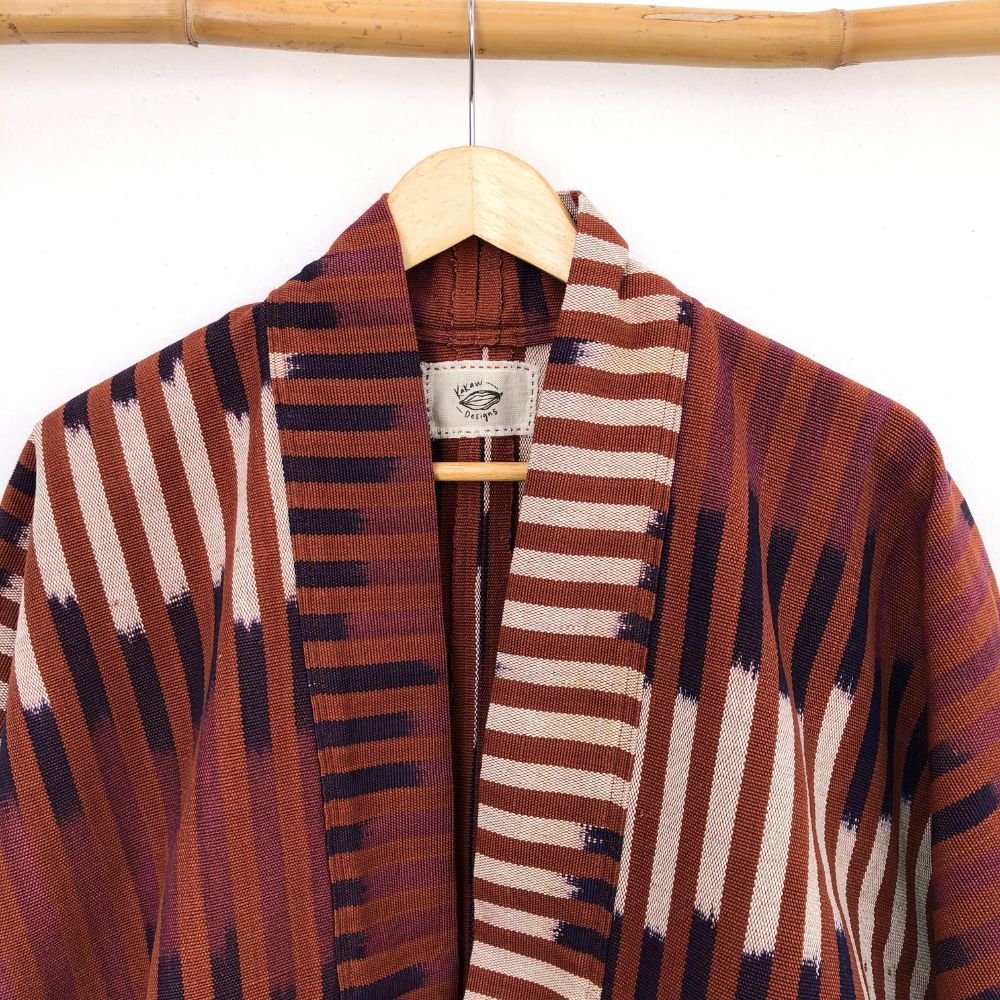 The Aiko Jacket: Terra Ikat