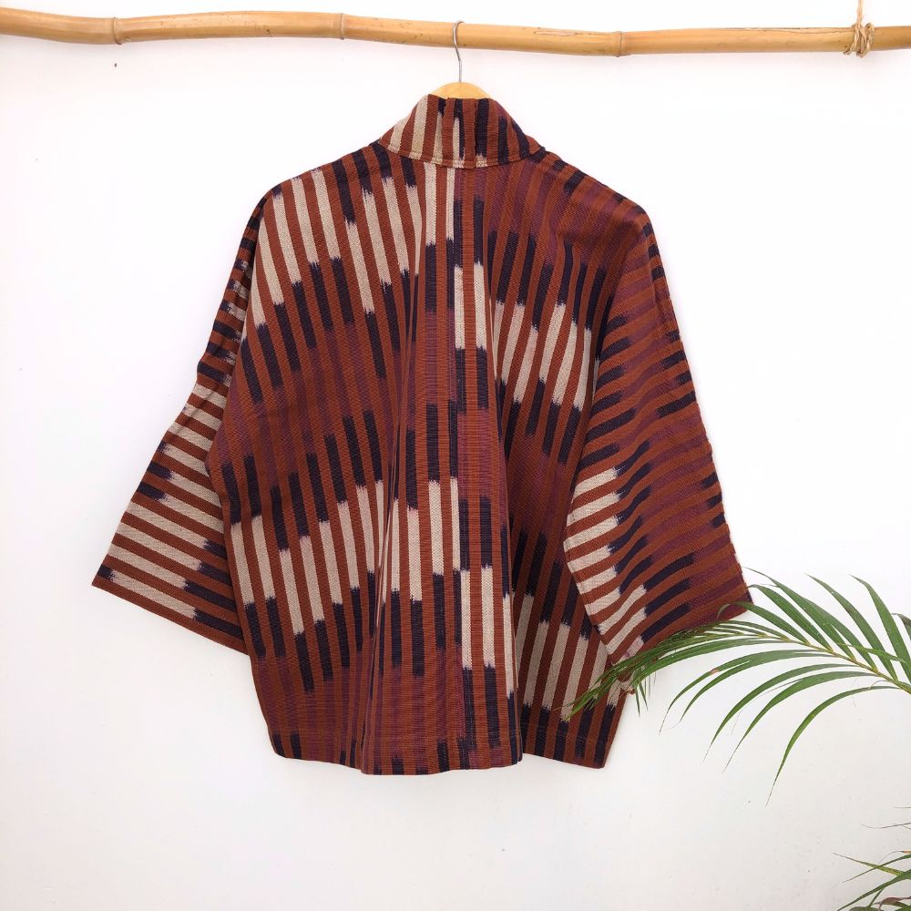 The Aiko Jacket: Terra Ikat