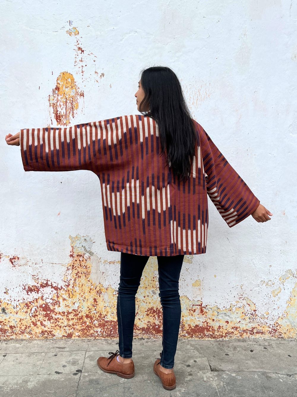 The Aiko Jacket: Terra Ikat