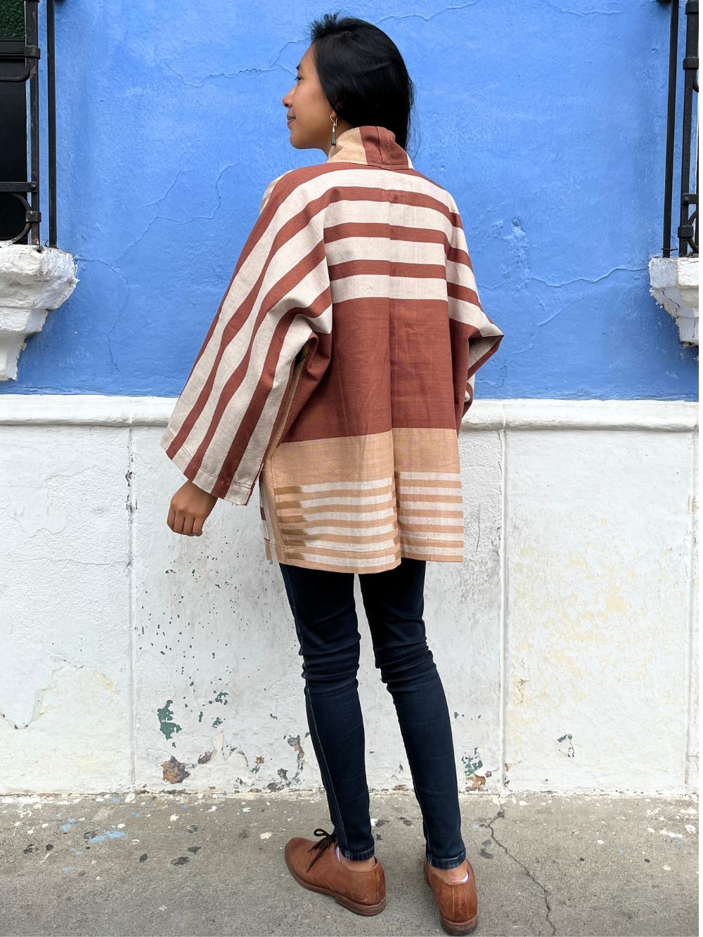 The Aiko Jacket: Big Blocks Ikat