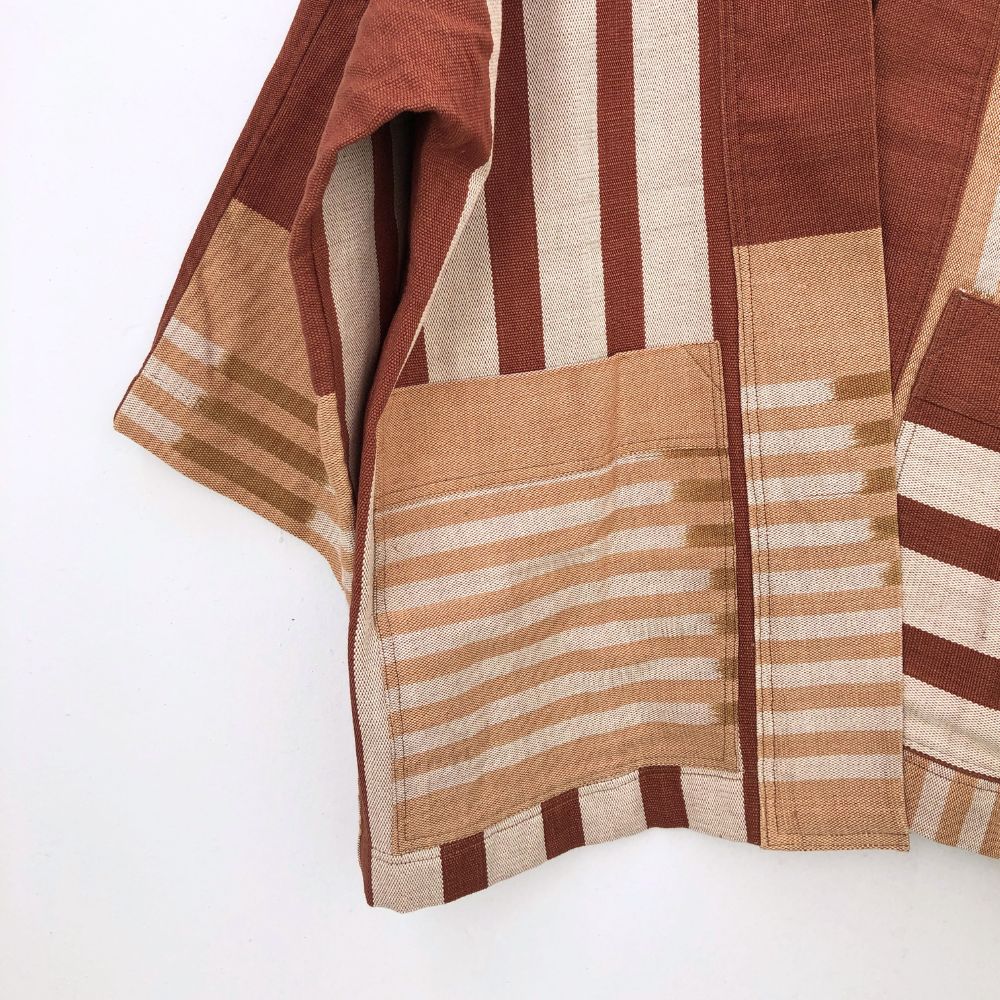 The Aiko Jacket: Big Blocks Ikat