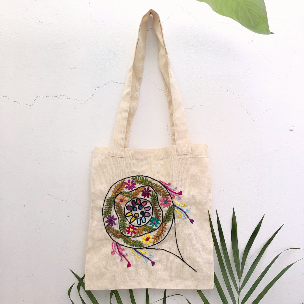Embroidered Bag: Barriletes