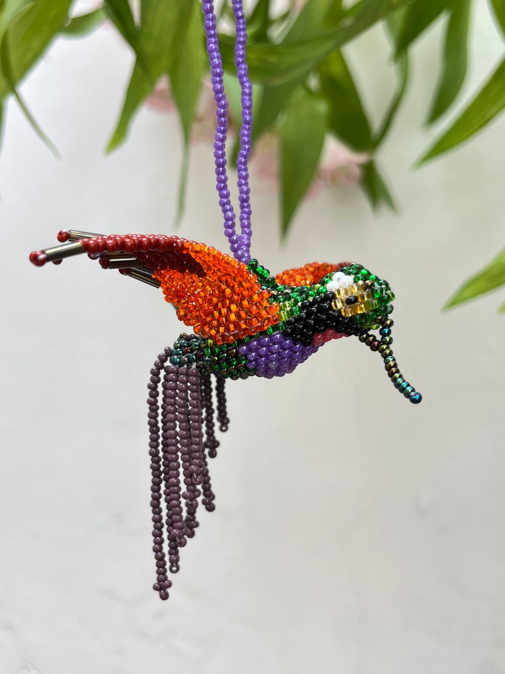 Beaded Bird Trio