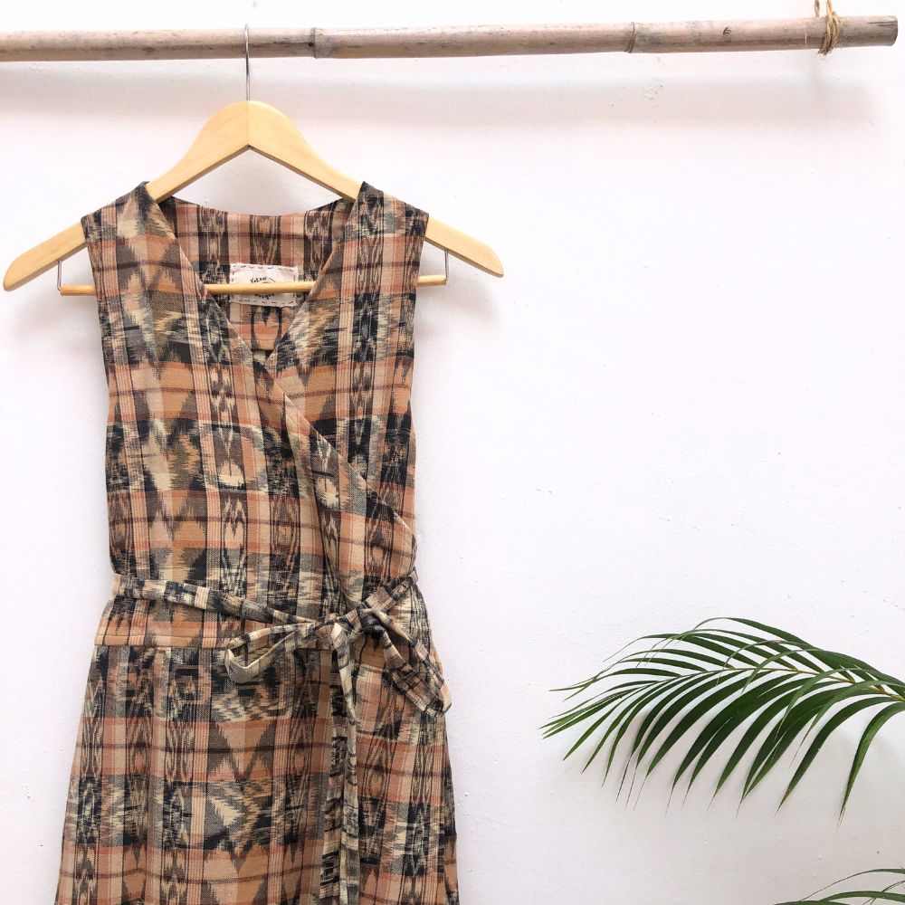 Corte Wrap Dress 55: size S/M