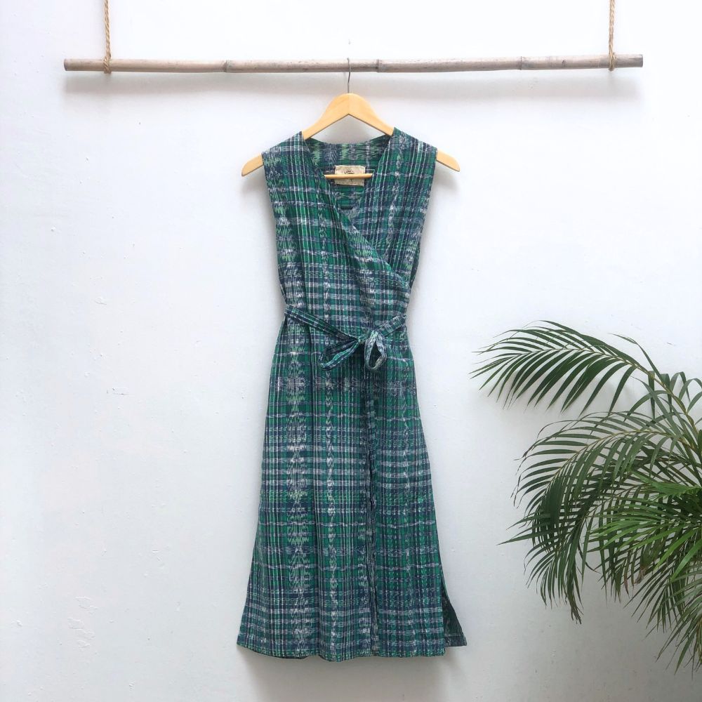 Corte Wrap Dress 56: size S/M