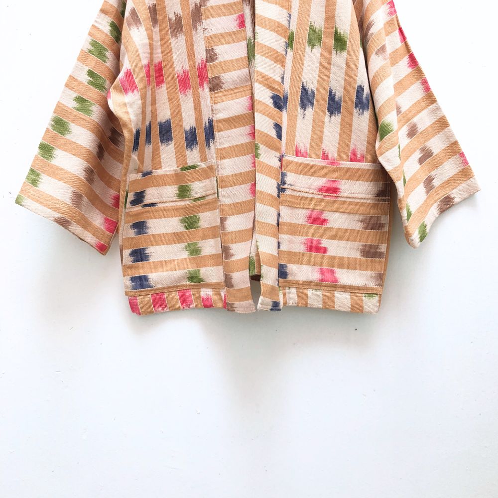 The Aiko Jacket: Confetti Ikat