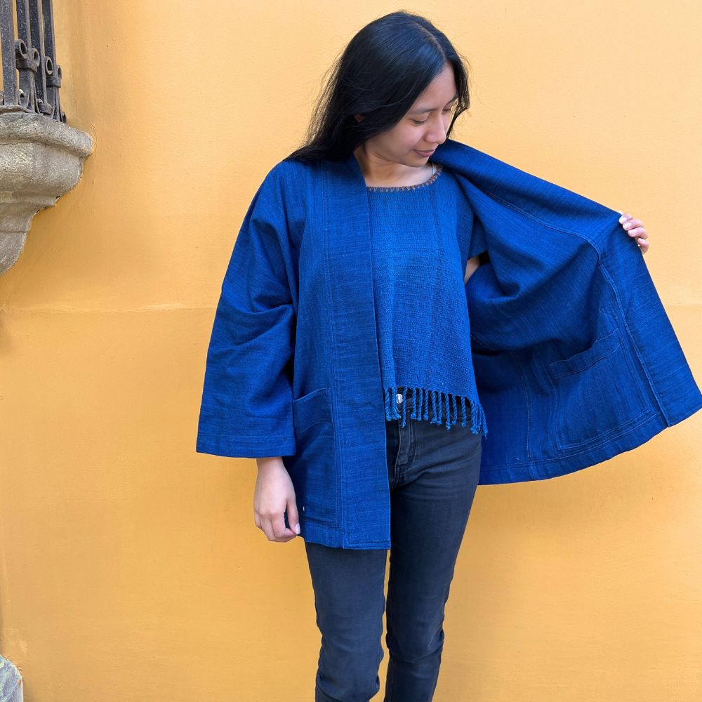 The Aiko Jacket: Indigo