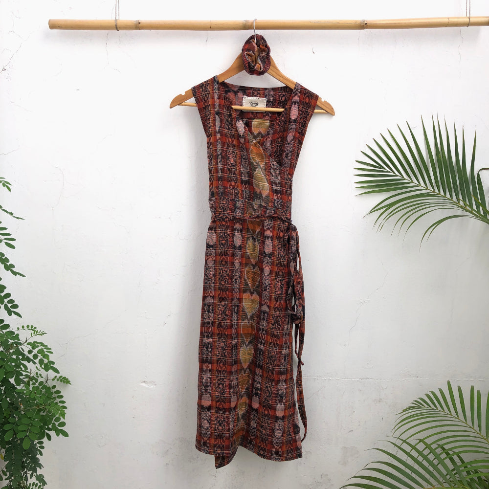 Corte Wrap Dress 42: size S/M