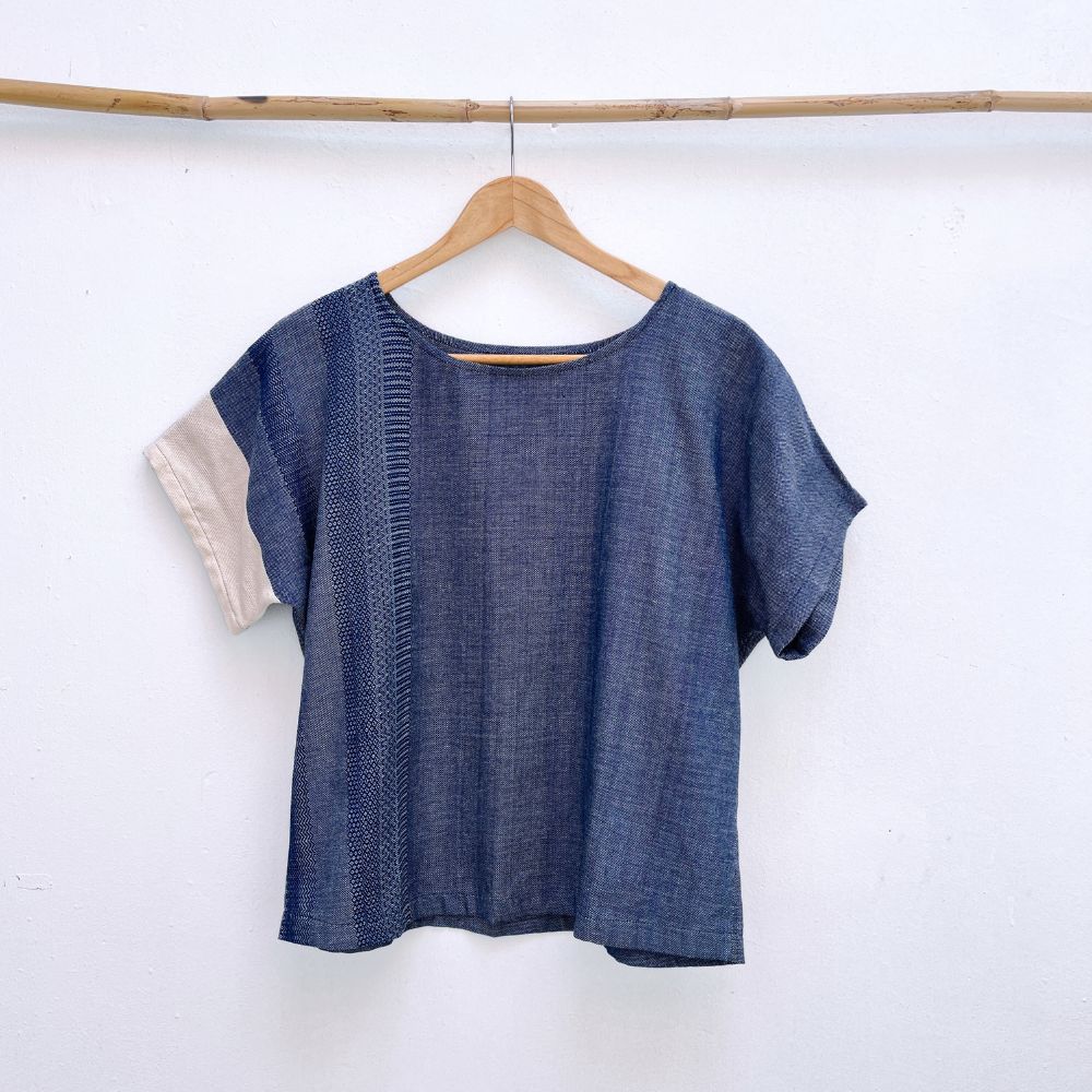 Easy Indigo Top (M)