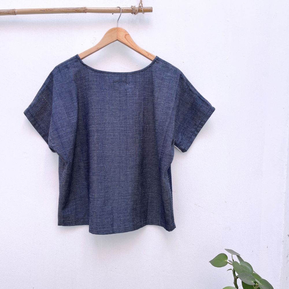 Easy Indigo Top (M)