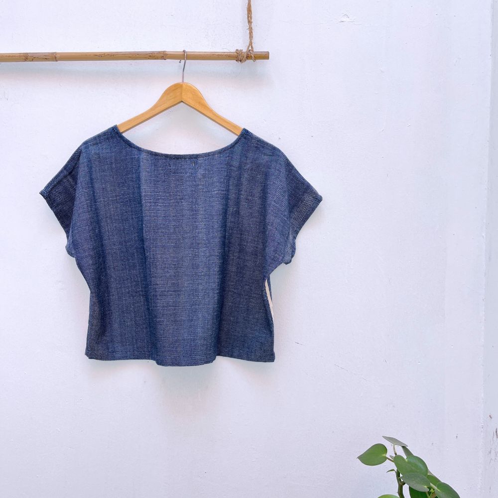 Easy Indigo Top (S)