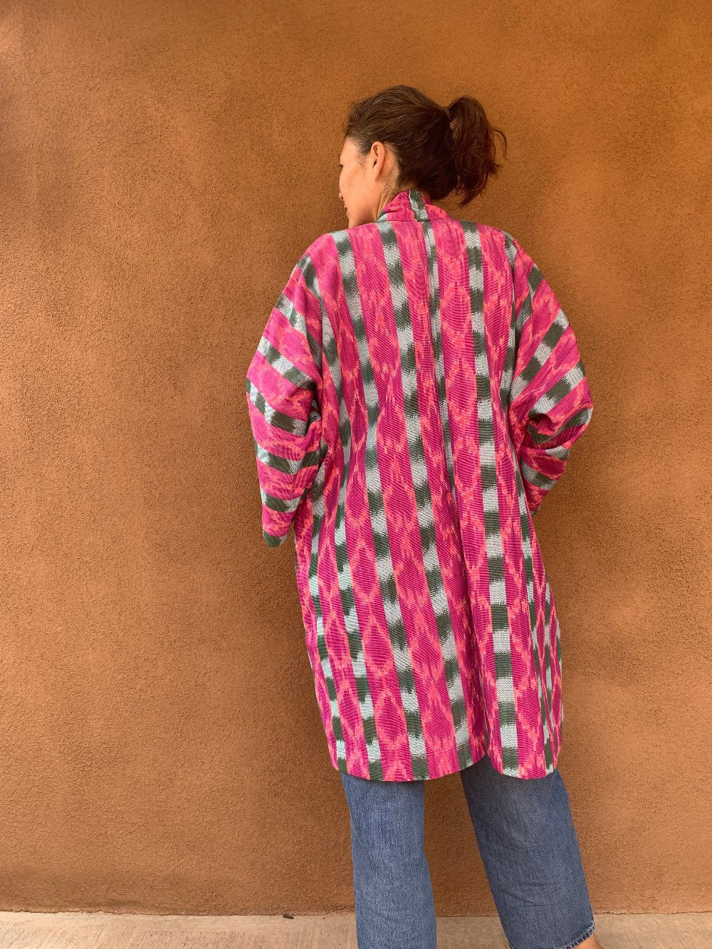 The Aiko Coat: Cake Ikat