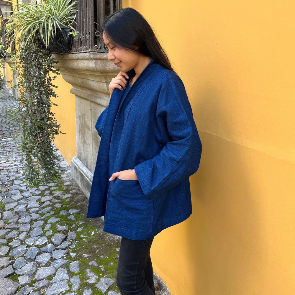 The Aiko Jacket: Indigo