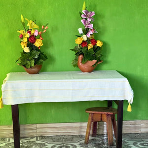 Table and chair in the main room