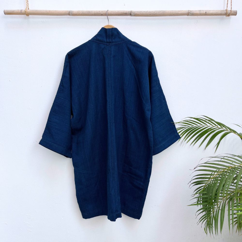 The Aiko Coat: Indigo